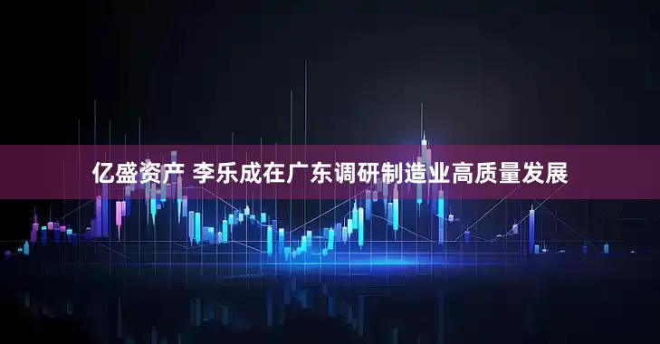 亿盛资产 李乐成在广东调研制造业高质量发展